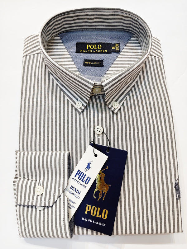 قميص مقلم مخلوط